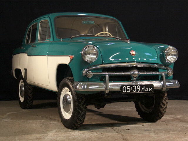 Москвич 410 (МЗМА-410Н ) 1 поколение, рестайлинг, седан (01.1958 - 09.1960)
